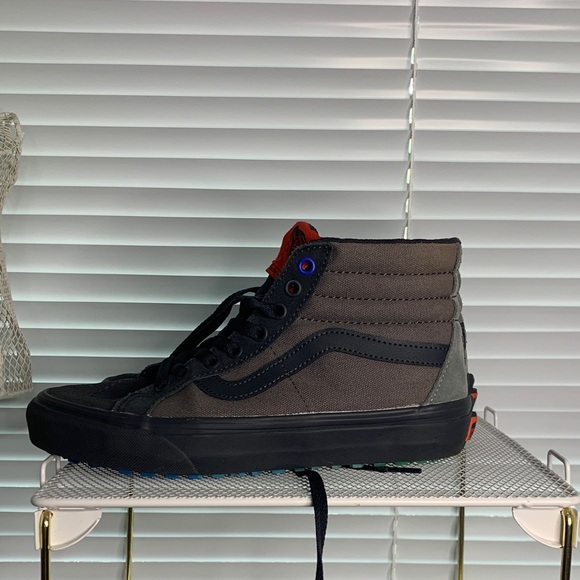 Vans Men's‎ High-Top Sneakers - Black and Brown - Picture 6 of 7